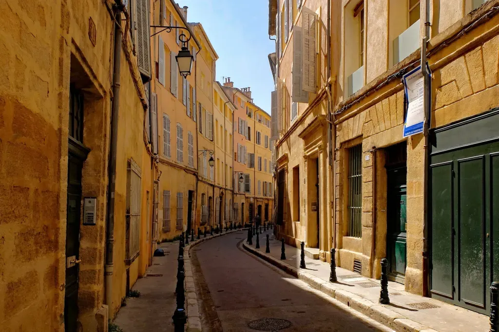 a street in France